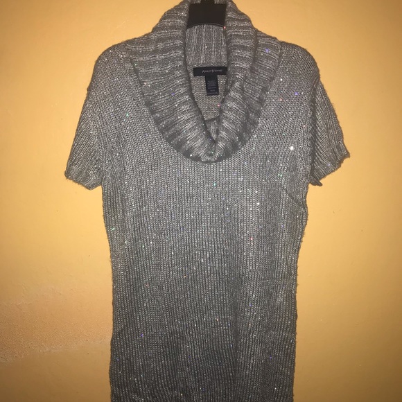 Ashley Stewart sliver sequin knit sweater - Picture 1 of 3